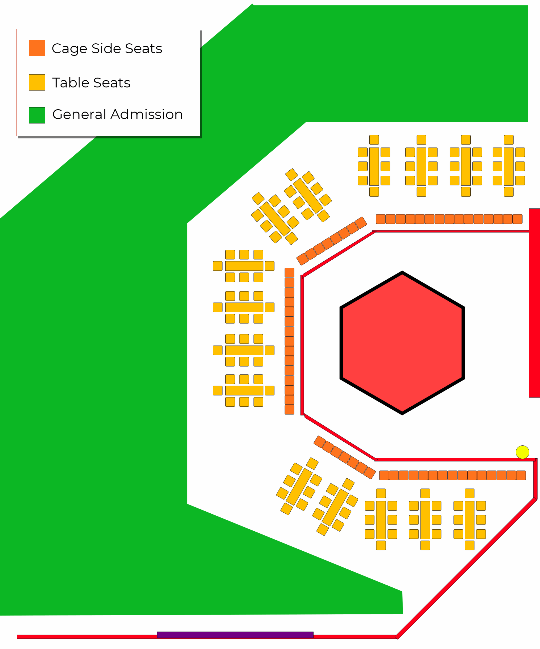 Beaufort Brawl Seating Chart
